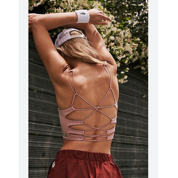 Free People Movement She's Got‎ Rhythm Crop Tank Top/ Size Large - Picture 1 of 7